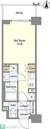 ラティエラ両国の物件間取画像